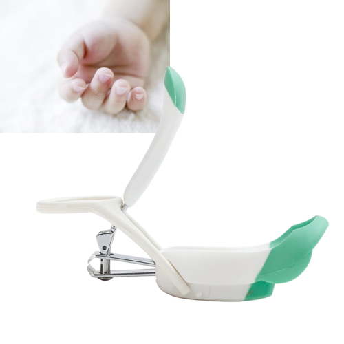 ORDDIART Baby Care Products 1Pack Nail Clippers for Infants with Fold-Away Magnifier and Plastic