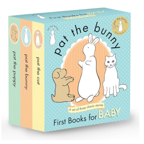 Pat the Bunny: First Books for Baby Boxed Set: Pat the Bunny; Pat the Puppy; Pat the Cat (3-Book Boxed Set) (Touch-and-Feel)