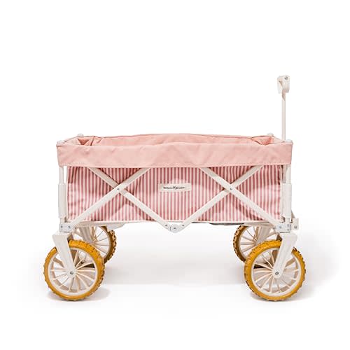 Business & Pleasure Co. Beach Cart - Laurens Pink Stripe