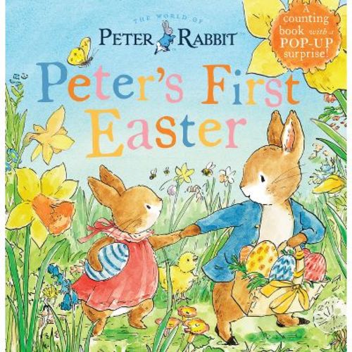 Peter's First Easter - (Peter Rabbit) by Beatrix Potter (Board Book)