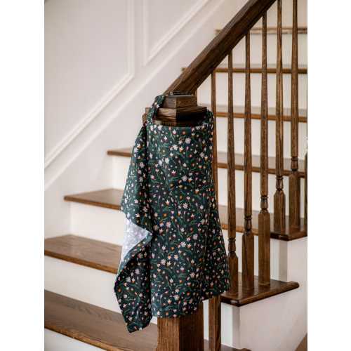 Whimsical Floral Cotton Nursing Cover
