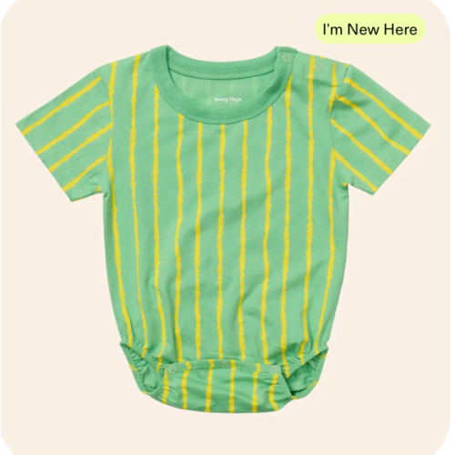 Short Sleeved Bubble Onesie – Young Days