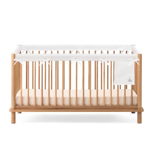 CHIPCHIP 4-Pack White Mesh Fabric, 2 Long Panels 51"x7" + 2 Short Panels 27.5"x7"