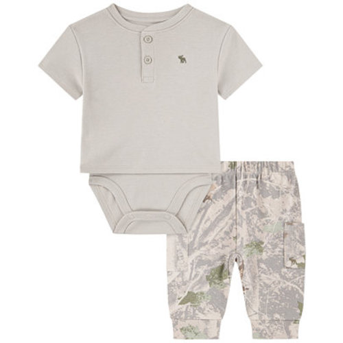 Baby Boys' Short-Sleeve Bodysuit and Cargo Pants, 2-Piece Set