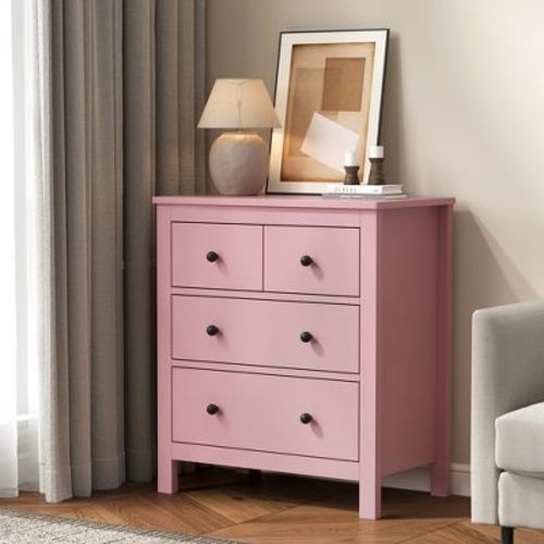 Modern Wood 3-Drawer Dresser for Bedroom