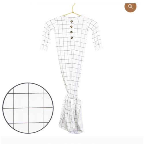 Lou Lou Knotted Gown 0-3 months