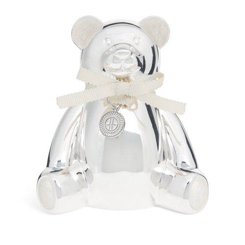 Harrods Silver-Plated Bear Money Box