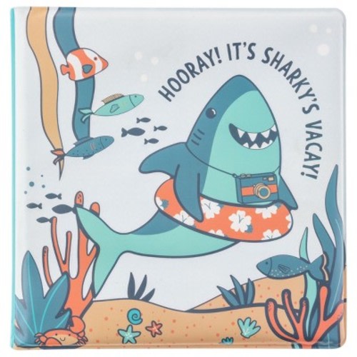Stephen Joseph Gifts Boys Color Changing Bath Book Shark Blue