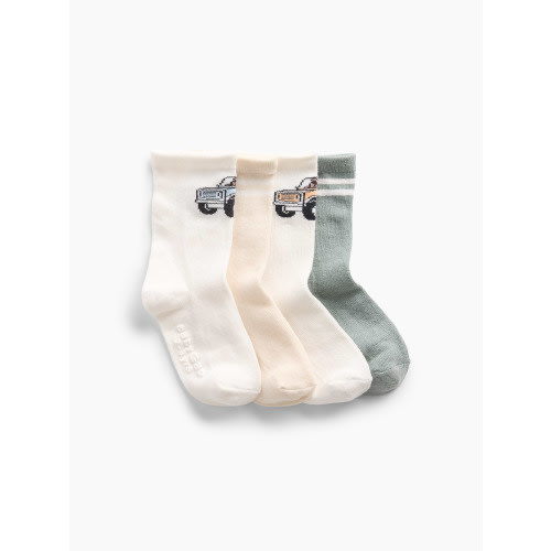 Baby & Toddler Brannan Bear & Stripe Socks (4-Pack)