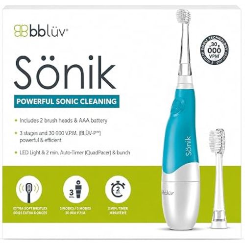 bblüv Sönik - Ultrasonic Baby Toothbrush for Infants and Toddlers
