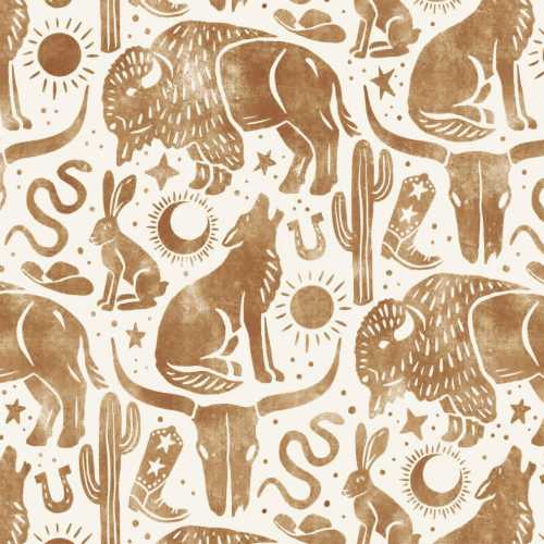 Iviebaby Copper Western Dream Baby Blanket, Size Child Blanket 36x54, Snowy Owl Cuddle Backing