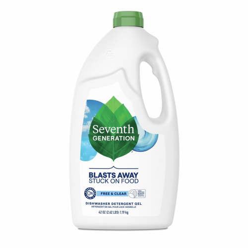 Seventh Generation Liquid Dishwasher Detergent, Free and Clear Scent, 42 fl oz