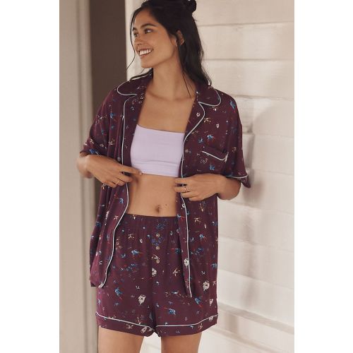 The LyreBird ModaLuxe Short Sleeve Pajama shorts