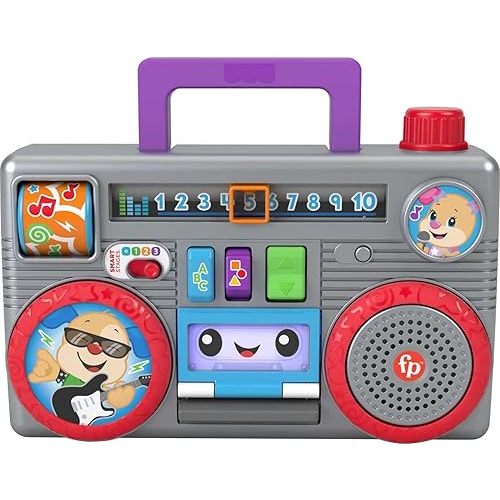 Fisher-Price Laugh & Learn Busy Boombox Baby Toy