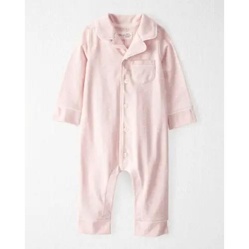 Baby Organic Cotton Coat Style One Piece - Little Planet | Carter's