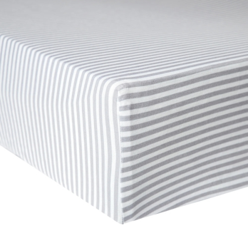 Copper Pearl Premium Knit Fitted Crib Sheet | Everest
