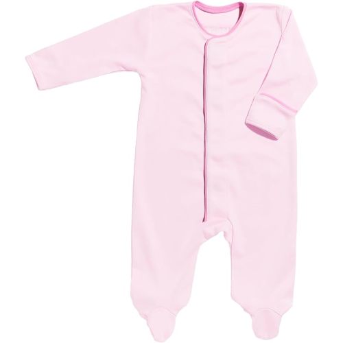 Magnetic Baby Footie - Peruvian Pima, 0-3M