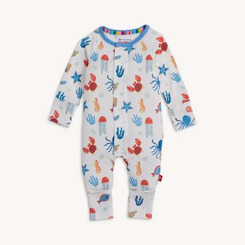 Deep Chic Modal Magnetic Me Coverall | Blue