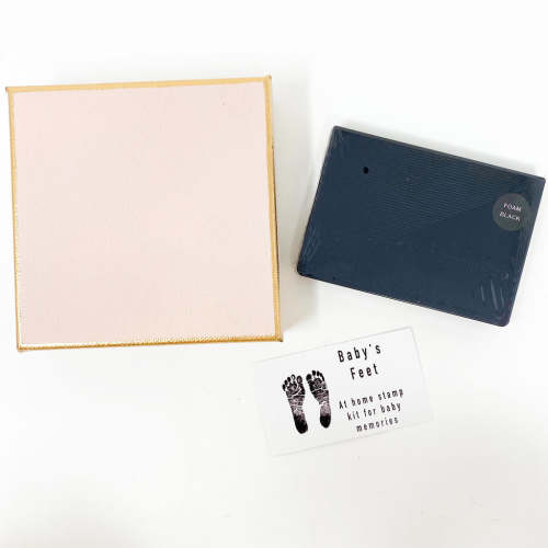 Baby Feet Stamp Kit: Pink