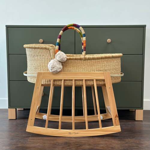 6 Color Vegan Handle Moses Basket