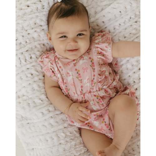 Cottagecore Bunny | Ruffle Bubble Romper