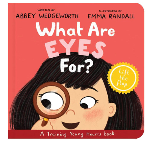 What Are Eyes For? Board Book: A Lift-the-Flap Board Book (Christian behavior book for toddlers encouraging obedience motivated by God’s grace. Gift for Kids) (Training Young Hearts)