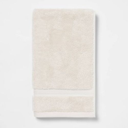 Total Fresh Antimicrobial Hand Towel Dark Gray - Threshold™: 100% Cotton, Low Lint, Machine Washable, 550-800 GSM