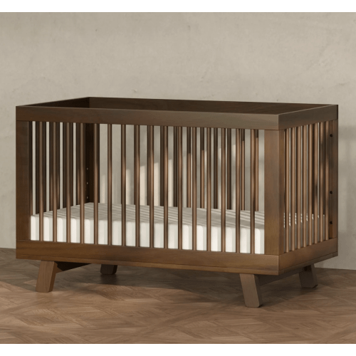 Hudson 3-in-1 Convertible Crib with Toddler Bed Conversion Kit