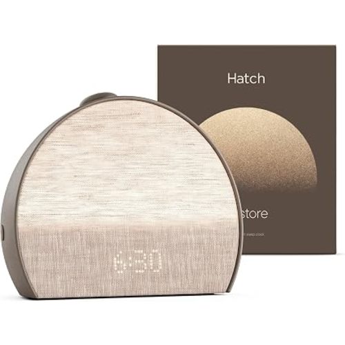 Hatch Restore 3 | Sunrise Alarm Clock, Smart Light, Sleep Audio (Cocoa)