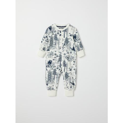 MOOMIN GOTS PJ ROMPER (0-12MOS)-31478