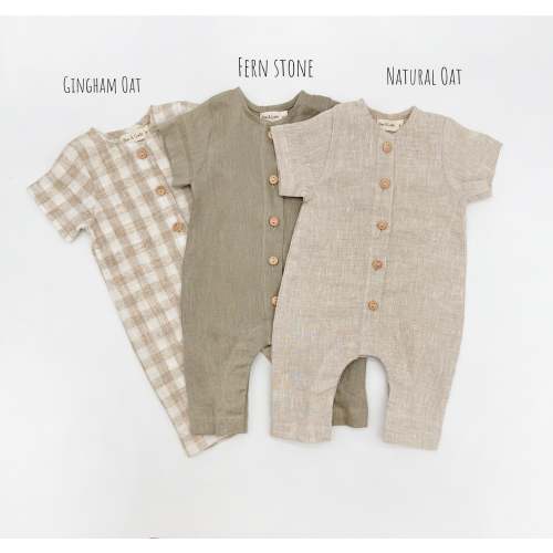 Sami ll Linen Jumper – Olive and Cradle