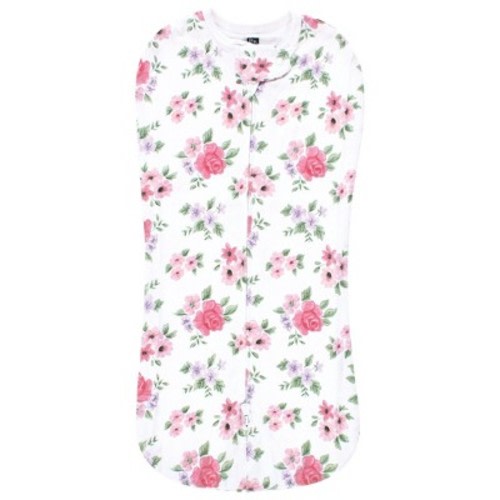 Hudson Baby Infant Girl Sleep Pod, Vintage Floral, 0-2 Months