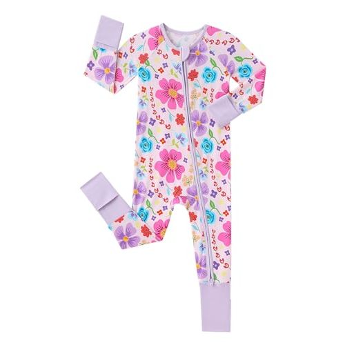 SUZEL Baby Viscose from Bamboo Pajamas - Infant Boys Girls Footless Zippy Pjs Sleep 'N Play Clothes - One Piece Romper