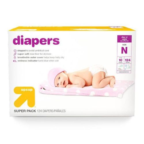 Diapers - up & up™ - (Select Size and Count)