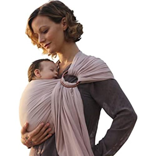 Nalakai Ring Sling Baby Carrier, Soft Linen Baby Sling, Baby Wrap, Comfort, Style, and Giving Back - Carry Your Little One with Love