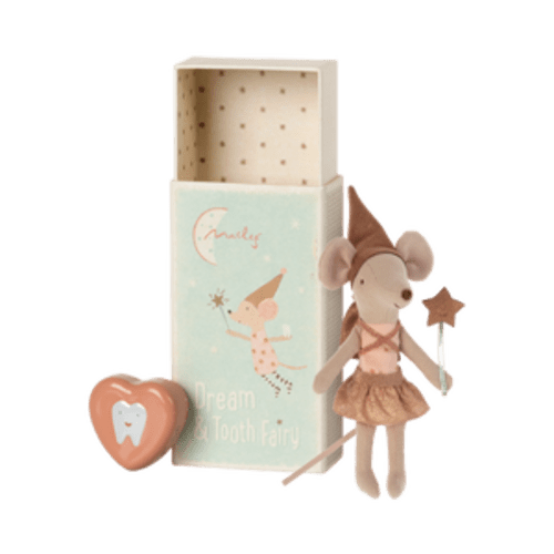 Tooth Fairy Mouse, Rose - Maileg USA
