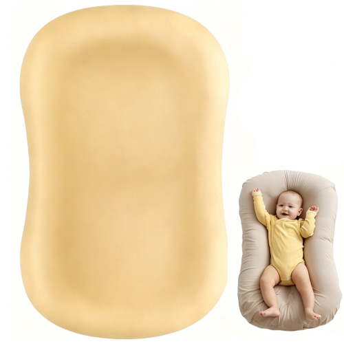 nuyezo Baby Lounger, Baby Lounger Pillow for Infants Babies 0 12 Months Lounger for Baby Soft Cotton Breathable Infant Floor Seats for Newborn Gifts