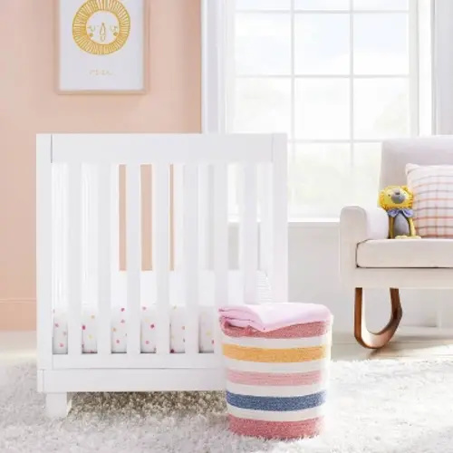 Unmissable Deals on Fitted Jersey Crib Sheet 2pk - Cloud Island™ Multi Dot And Solid Pink with Free Shipping at Cloudislandsbaby.com.
