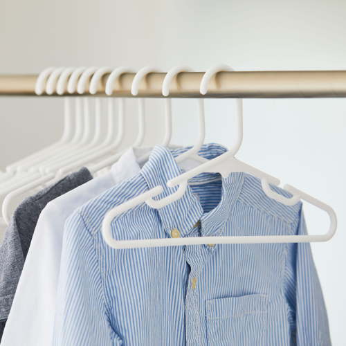 Parents' Choice Brand Infant and Toddlers Plastic Hanger, 10 Count