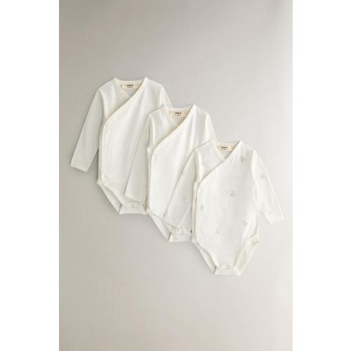 ELEPHANT BABY BODYSUIT (SET OF 3) - Cream | ZARA United States