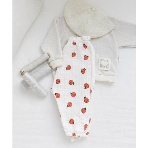 Muslin Baby Pants, Baby Harem Pants, Cotton Gauze Trousers, Baby Bloomers, Organic Baby Clothes, Neutral Baby Outfit, Baby Trousers, Boho