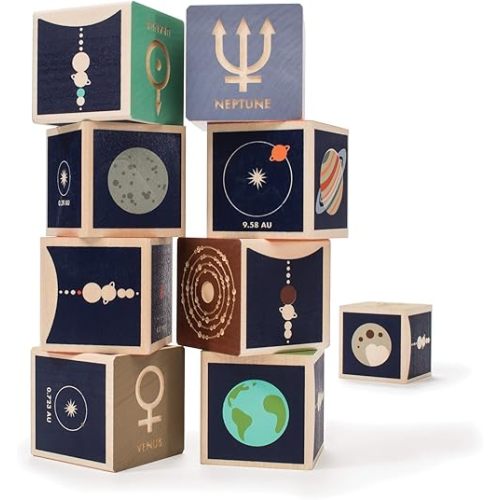 Uncle Goose Planet Blocks - Made in The USA