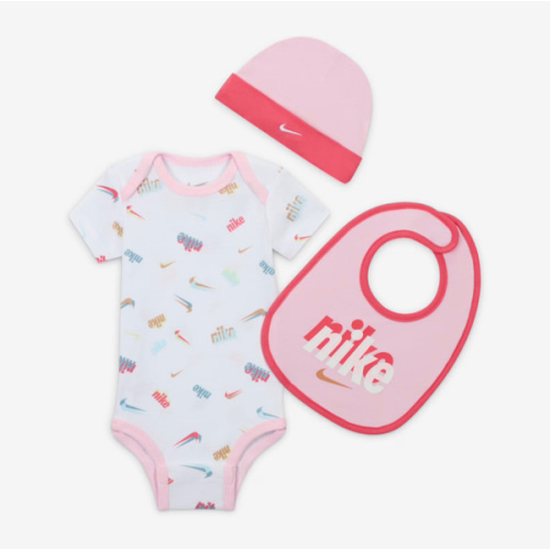 Nike Everyone From Day One Baby (0-9M) 3-Piece Bodysuit Set. Nike.com