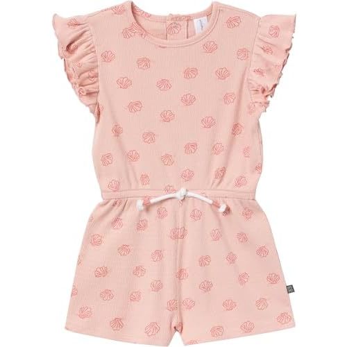 Modern Moments by Gerber Baby Girls' Flutter Sleeve Romper