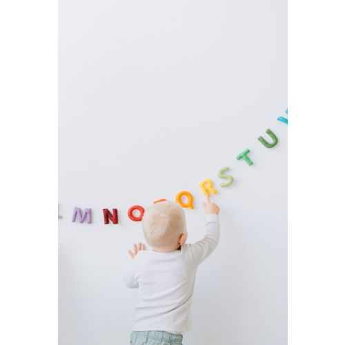 Alphabet Garland (Rainbow)