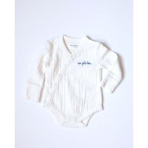 the popple bodysuit {cottontail muslin}