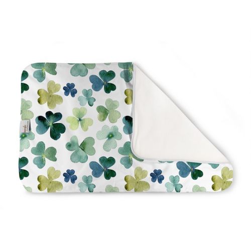 Kanga Care Reusable Absorbent & Waterproof Changing Pad 24" x 15" - Clover green