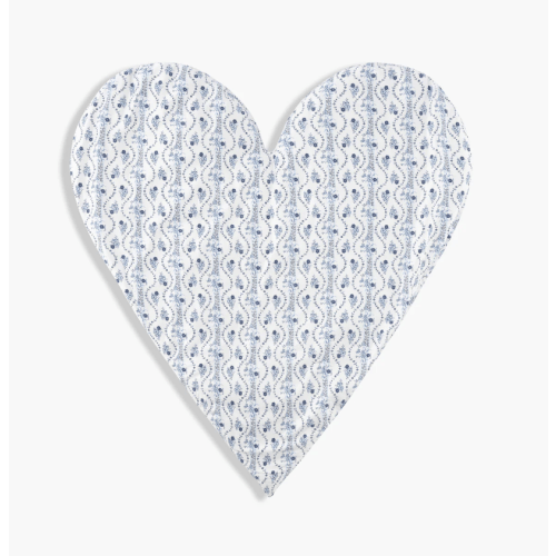 The Tummy Time Mat - Blue Vine Stripe