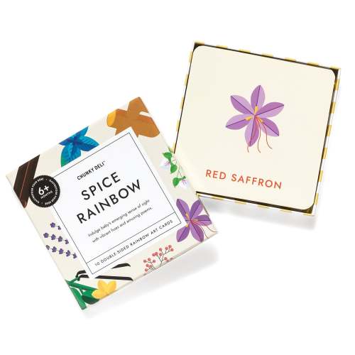 Spice Rainbow Art Cards | Sensory Play for Little Ones – Chunky Deli