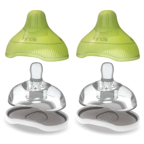 Kiinde Twist Active-Latch Nipples - Slow Flow (2 Pack)